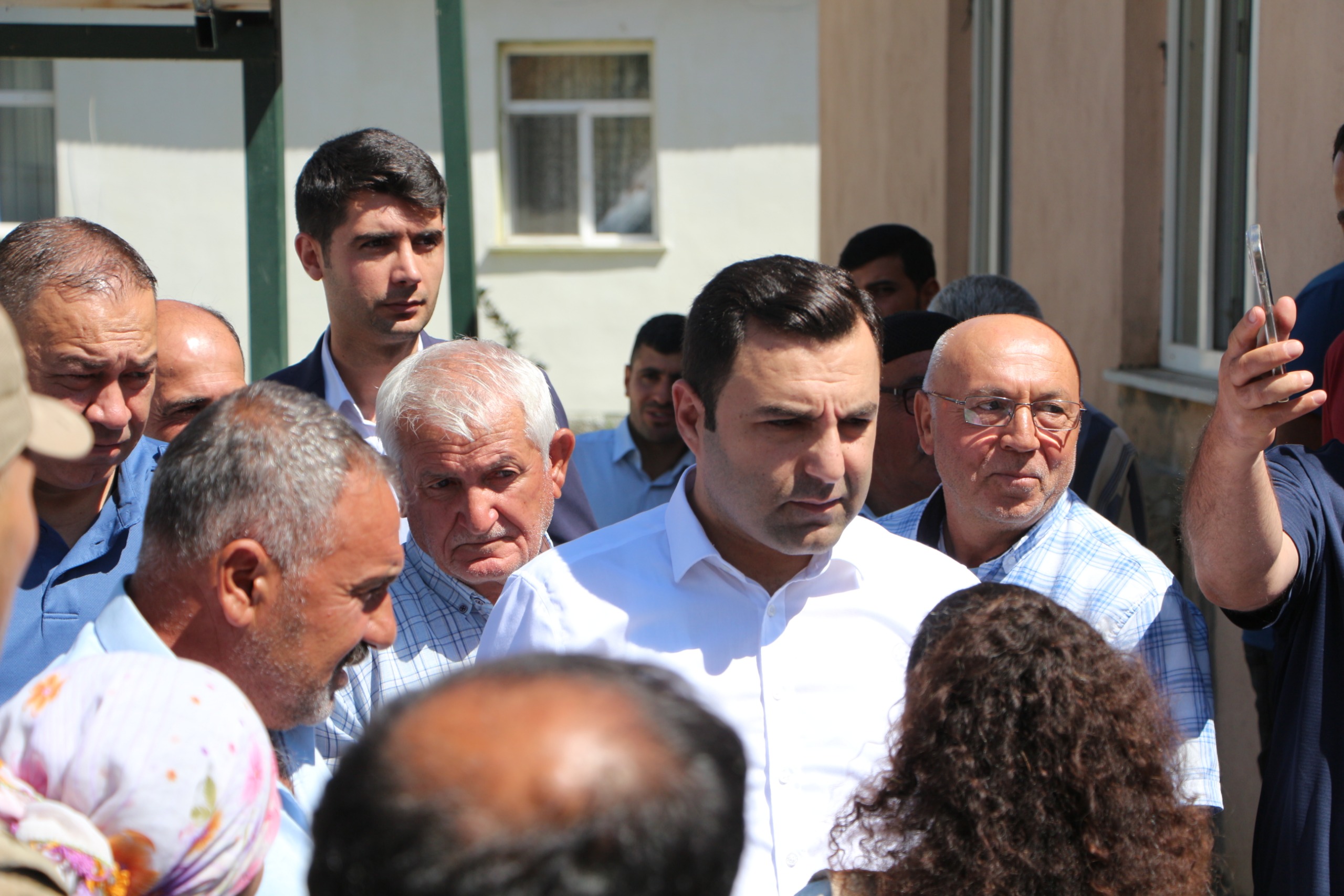 Kaymakam Abdulselam Bıçak’tan Kaynarpınar, Kızılçubuk, Sarıkuşak ve Ortaköy köylerine ziyaret