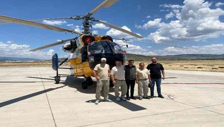 Yangın söndürme helikopteri Bingöl’e konuşlandırıldı