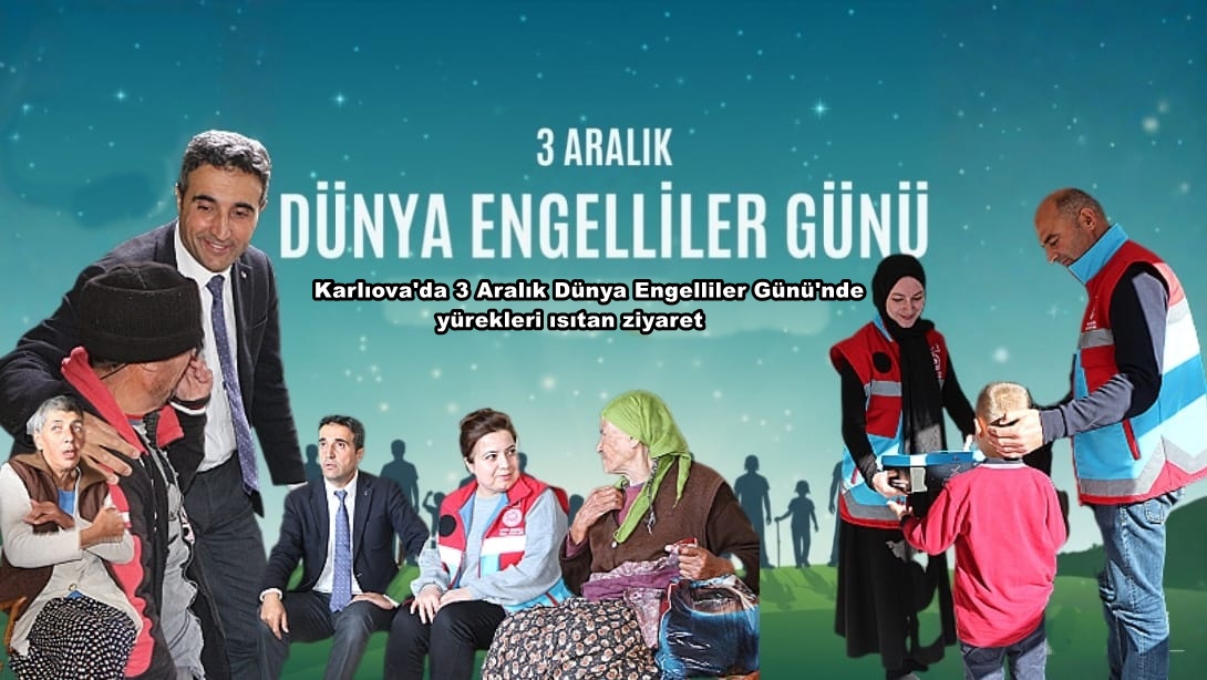 Karlıova’da 3 Aralık Dünya Engelliler Günü’nde yürekleri ısıtan ziyaret