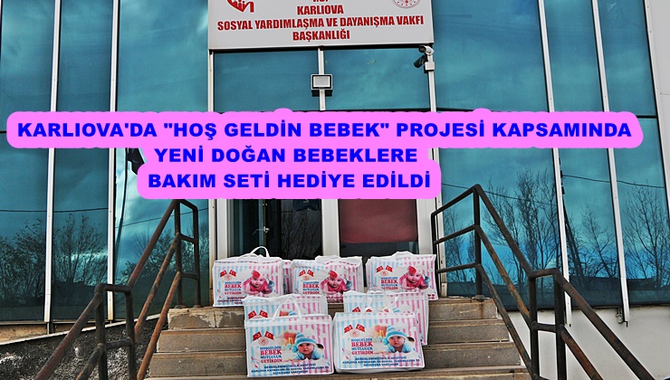 Karlıova’da yeni doğan bebeklere ‘Hoş geldin’ ziyareti