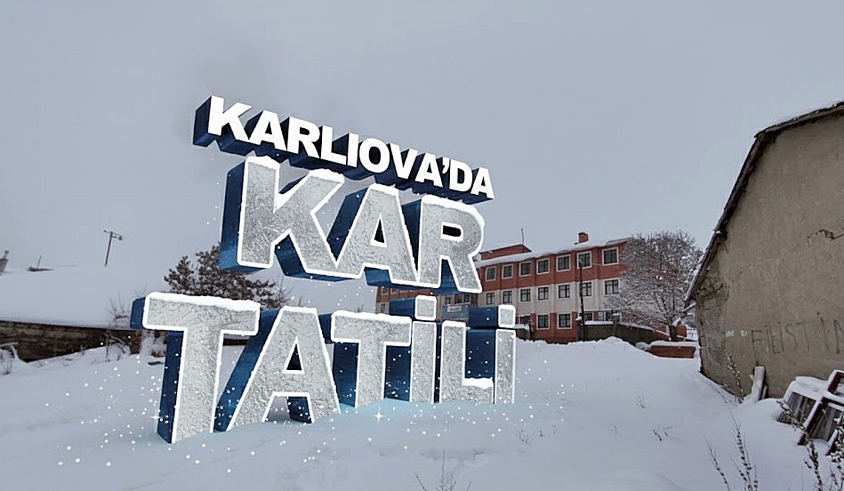 Yoğun Kar Nedeniyle Eğitime Ara