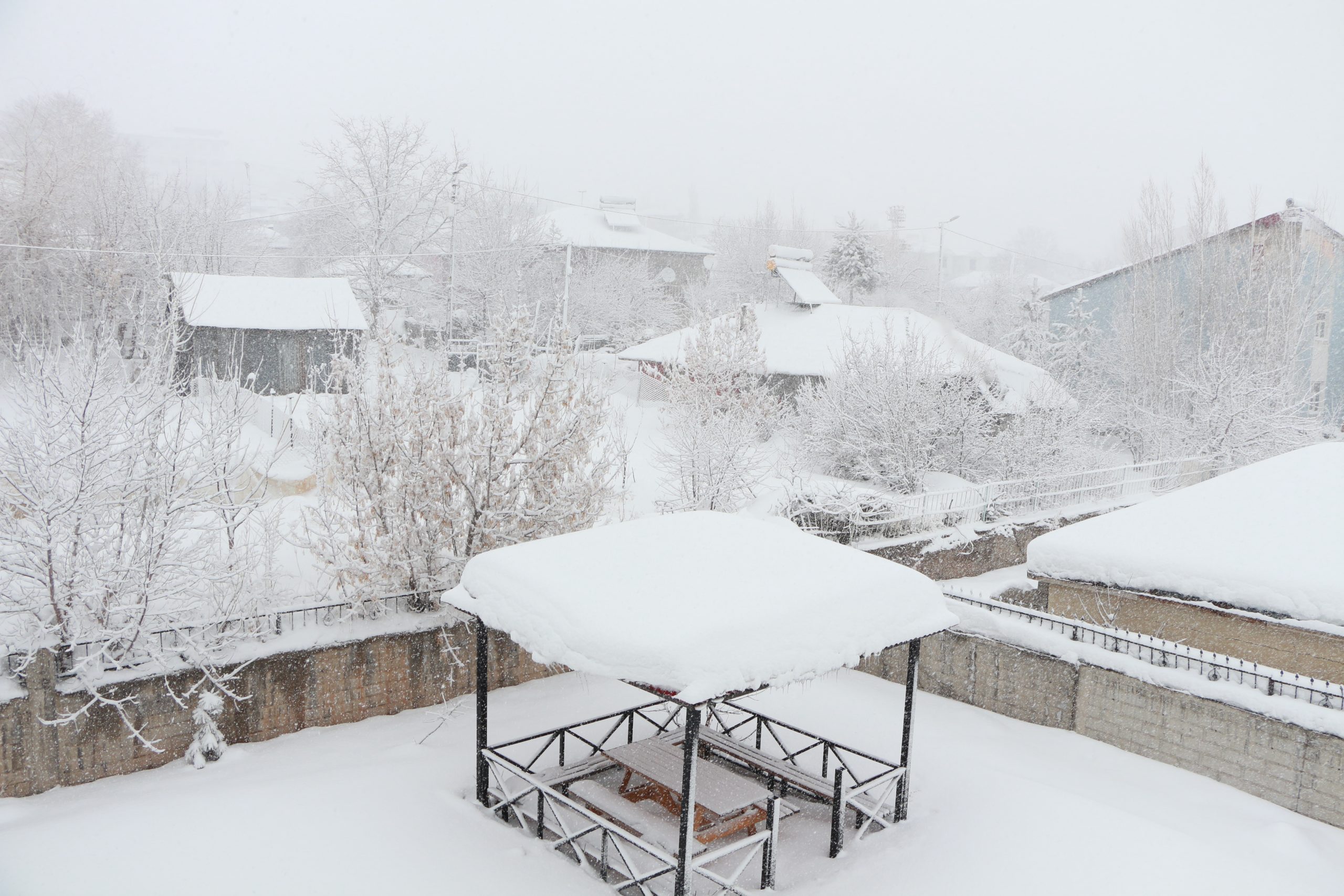 Karlıova kar yağışı