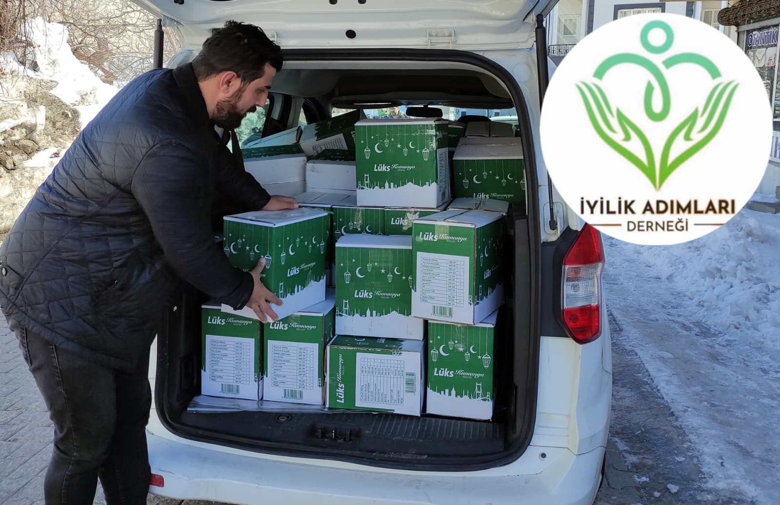 İyilik Adımları Derneğinden Ramazan Yardımları