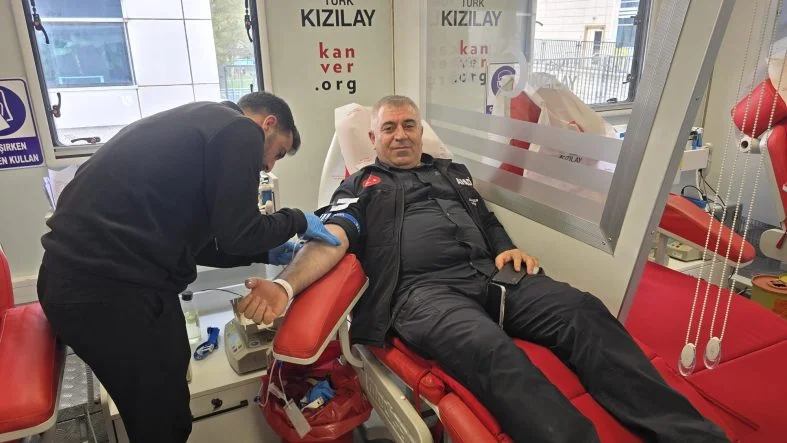 Kan Bağışı Kampanyasına Destek