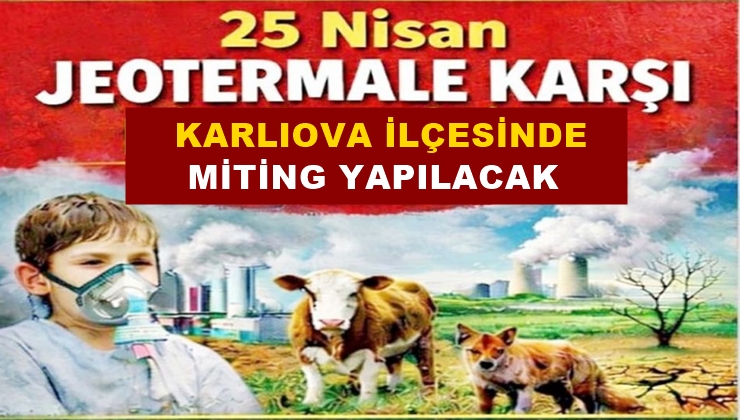 Enerji Santrali (JES) projesine karşı miting yapılacak